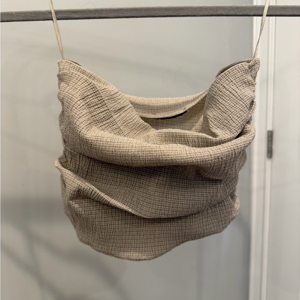 Zara Heather Gray Knit Sweater